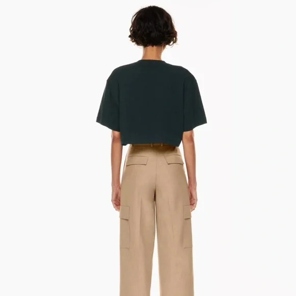 NWOT Aritzia Babaton Pegasus T-Shirt (Black) - Picture 5 of 10